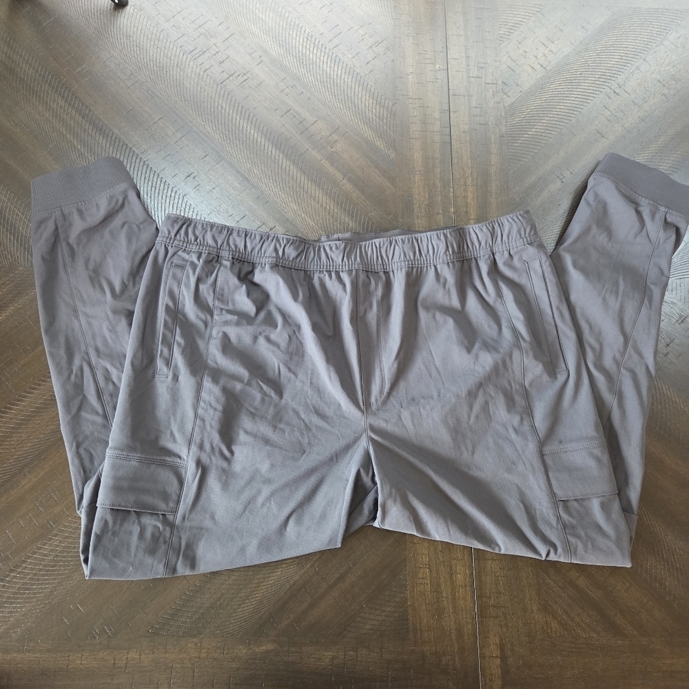 Men's UA Limitless Cargo Jogger Slim Fit - Gray/Charcoal - XXL New